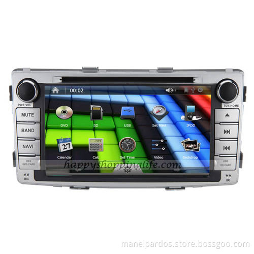 Toyota Hilux Autoradio DVD GPS with Digital TV Touch Screen